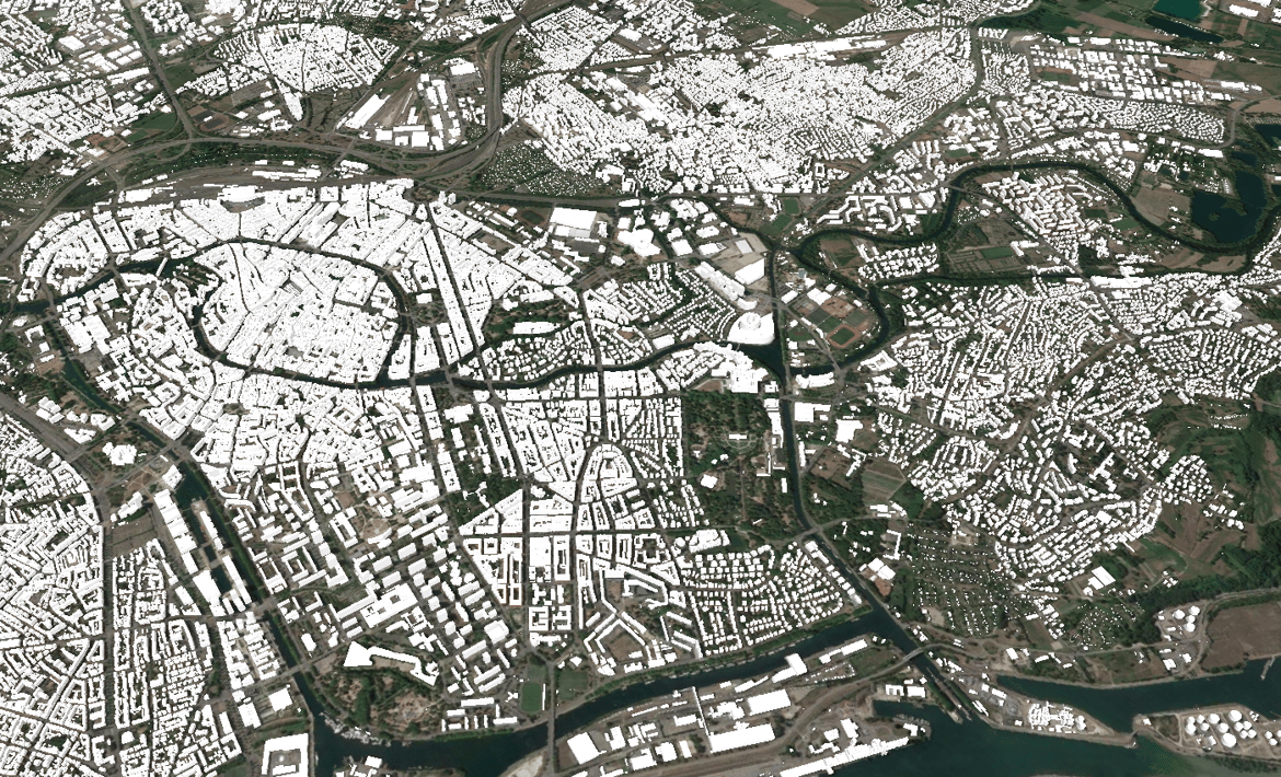 3D-city-model-STRASBOURG-FRANCE